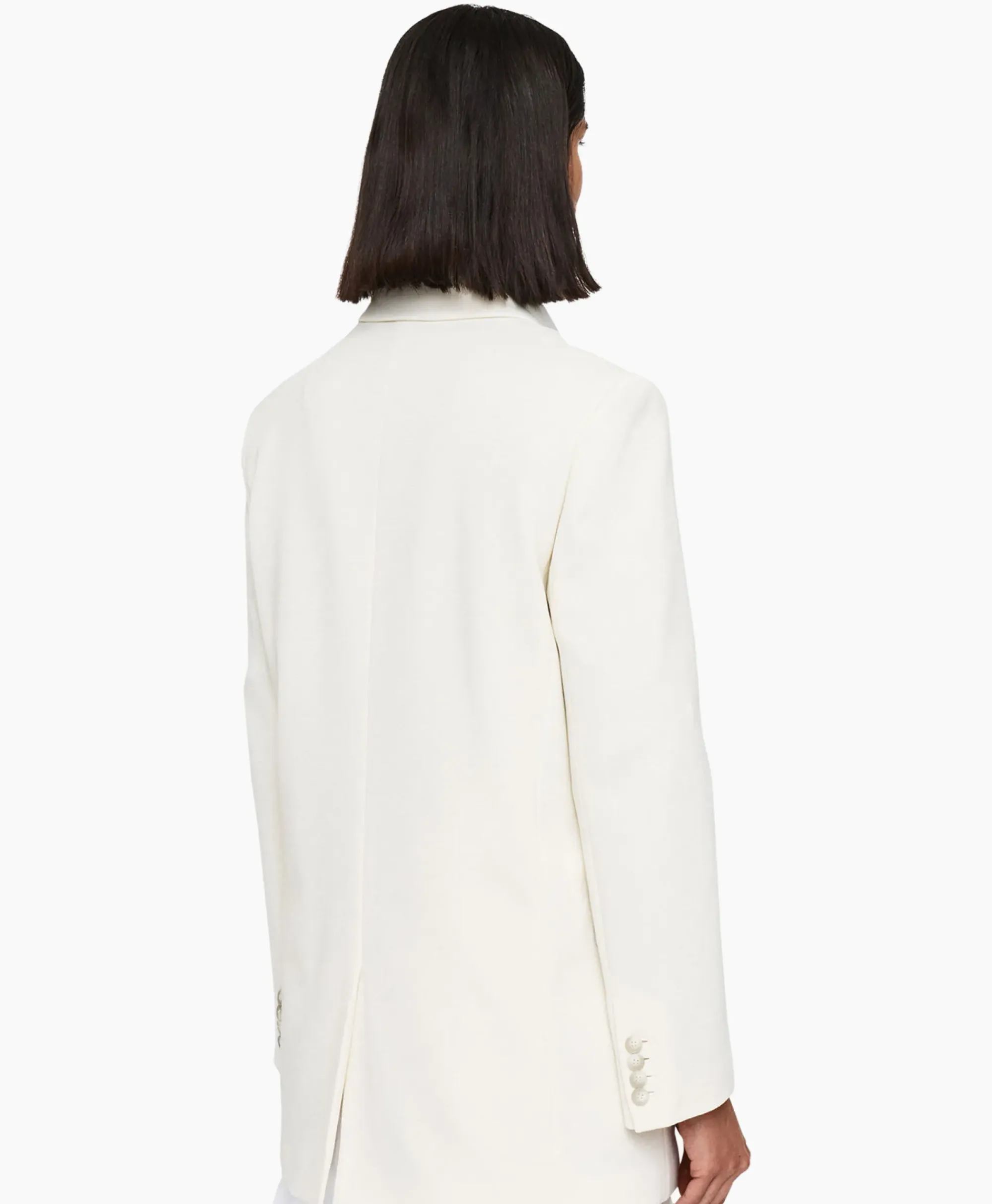 Blazers^Joseph Blazer Chapone Jkt Ottoman Jersey Off White