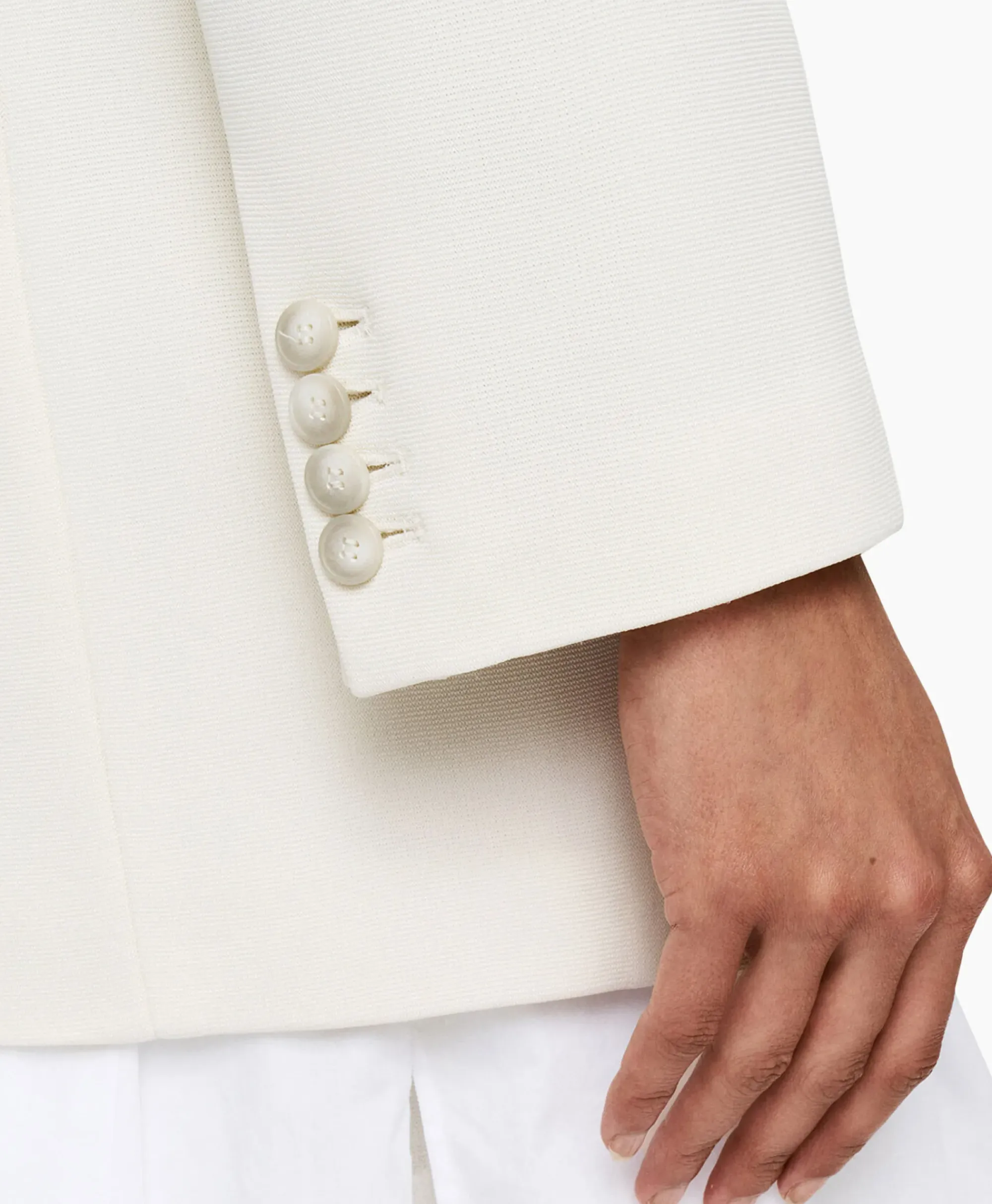 Blazers^Joseph Blazer Chapone Jkt Ottoman Jersey Off White