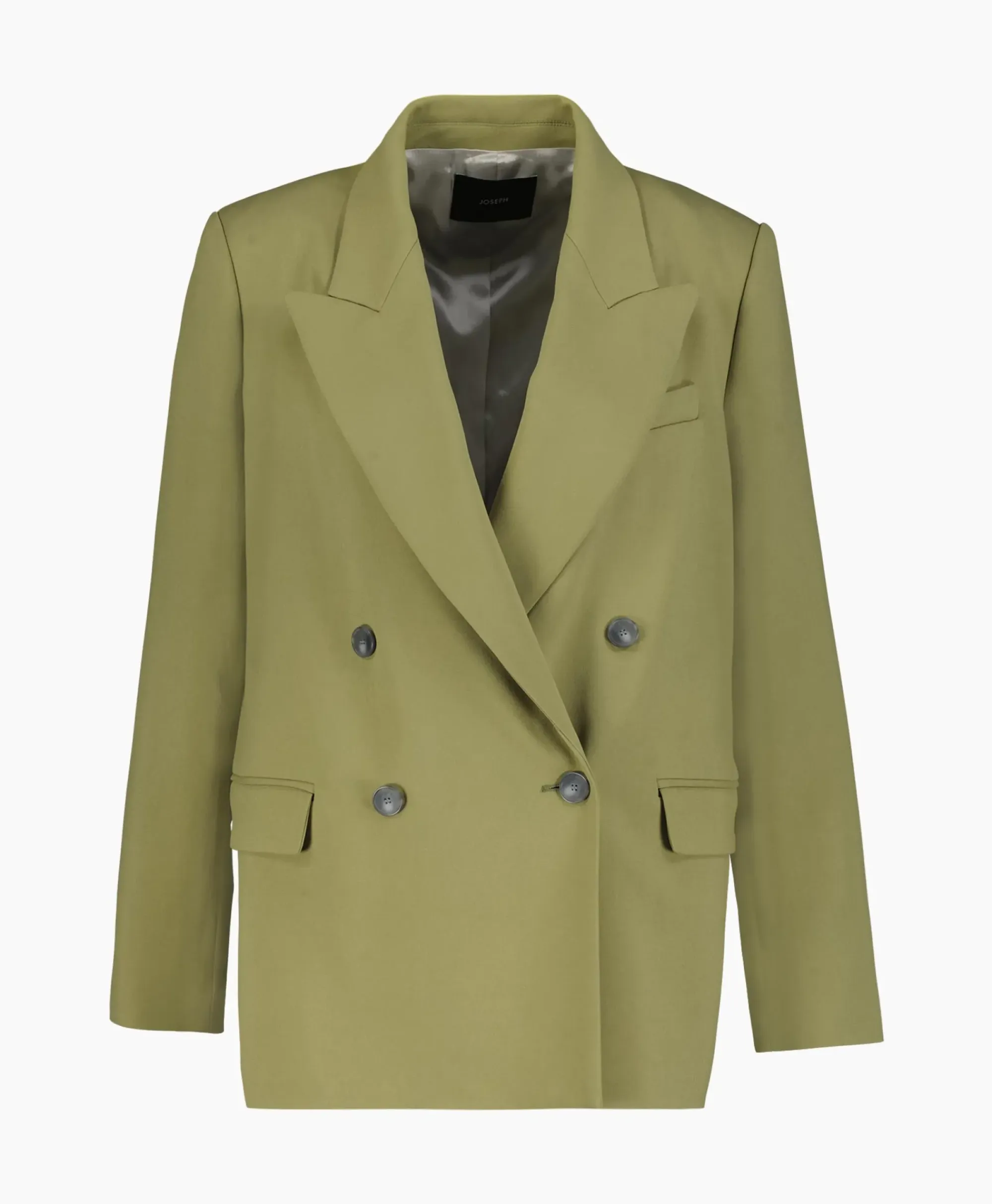 Blazers^Joseph Blazer Jaden Jkt Comfort Cady Olijf