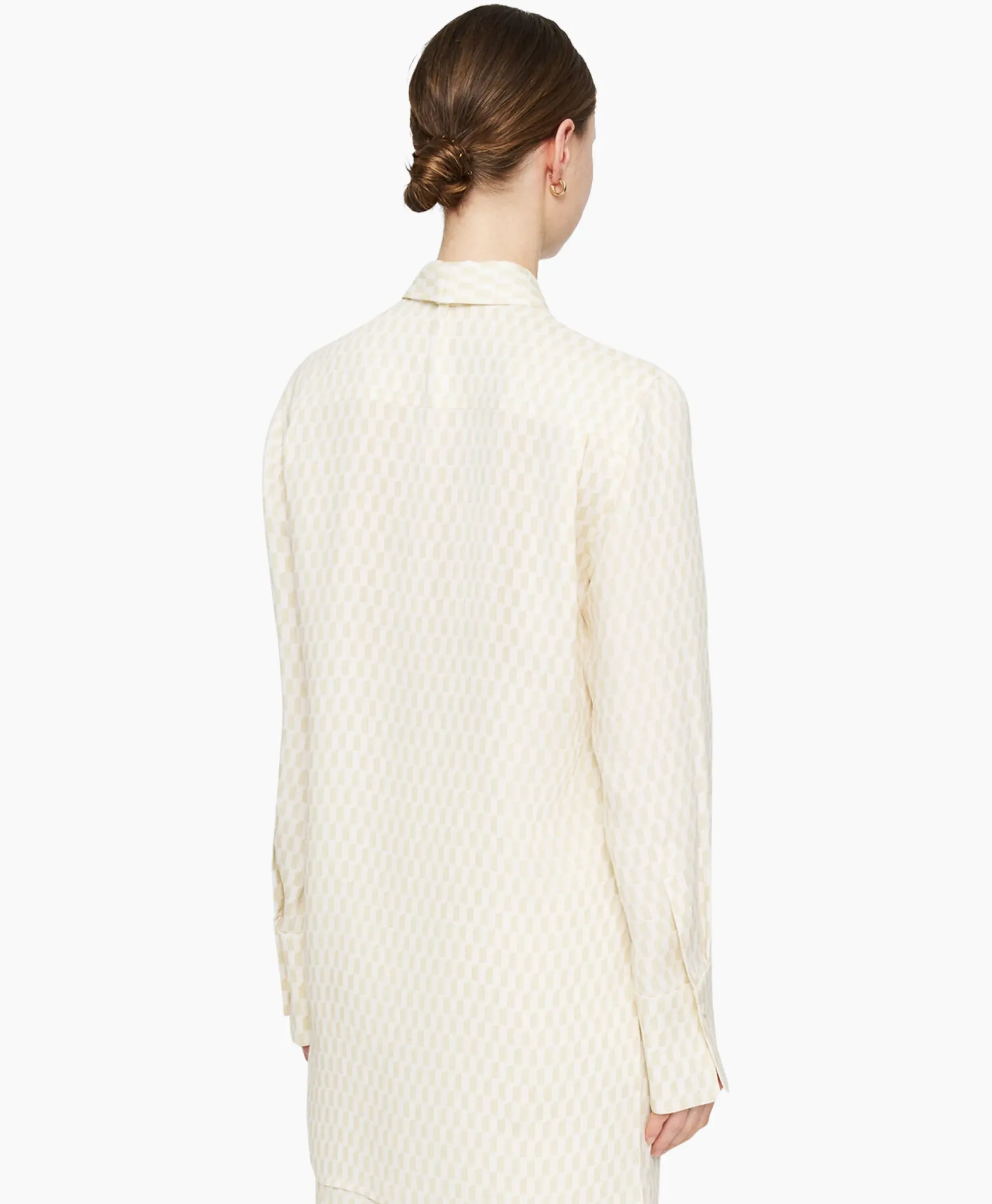 Blouses^Joseph Blouse Bold Alcove Print Ecru
