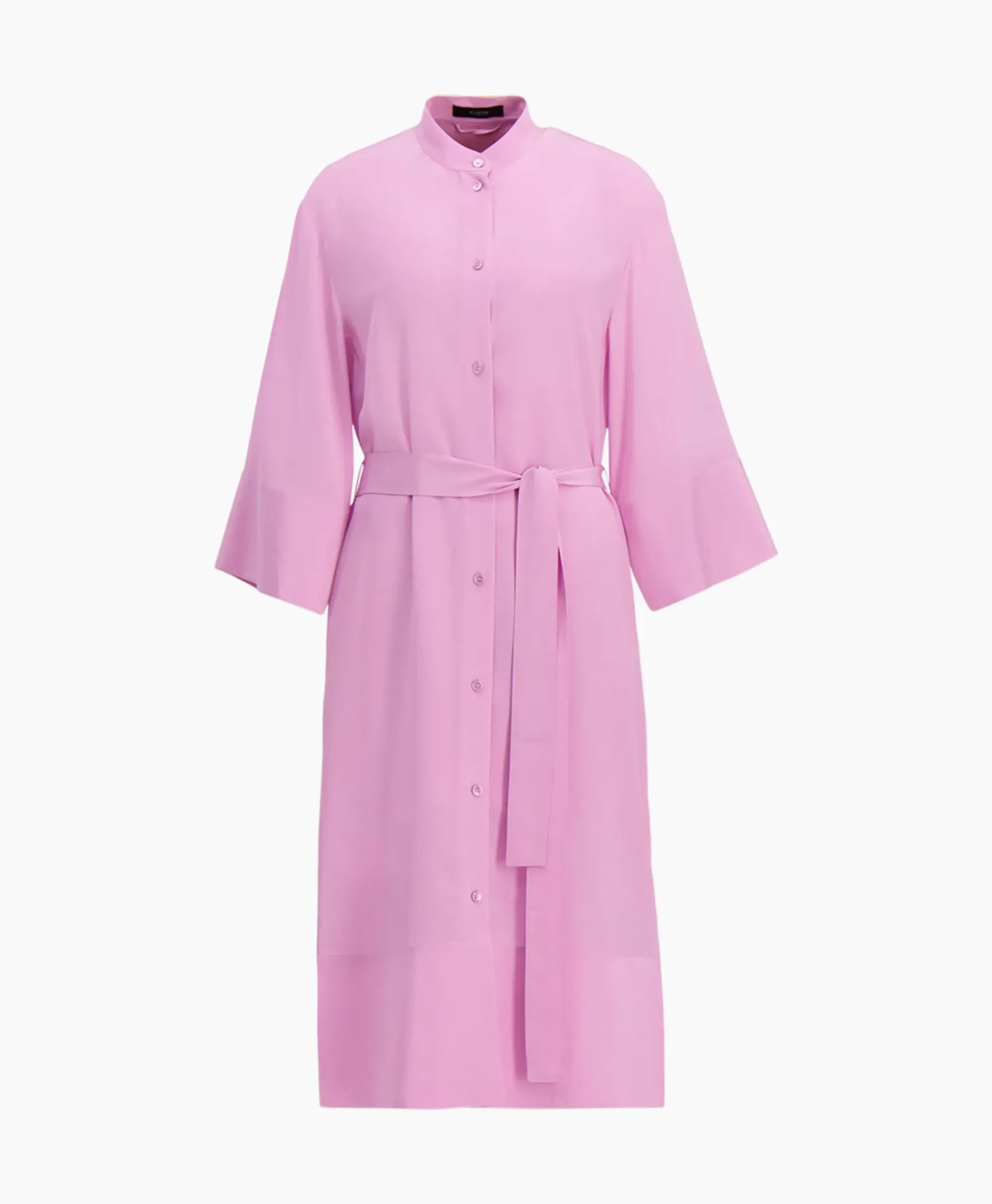 Jurken^Joseph Midi Jurk Darius Crepe De Soie Pink
