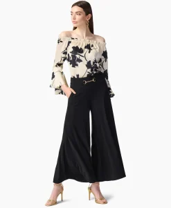 Blouses^Joseph Ribkoff Blouse Print Lange Mouwen Zwart Dessin