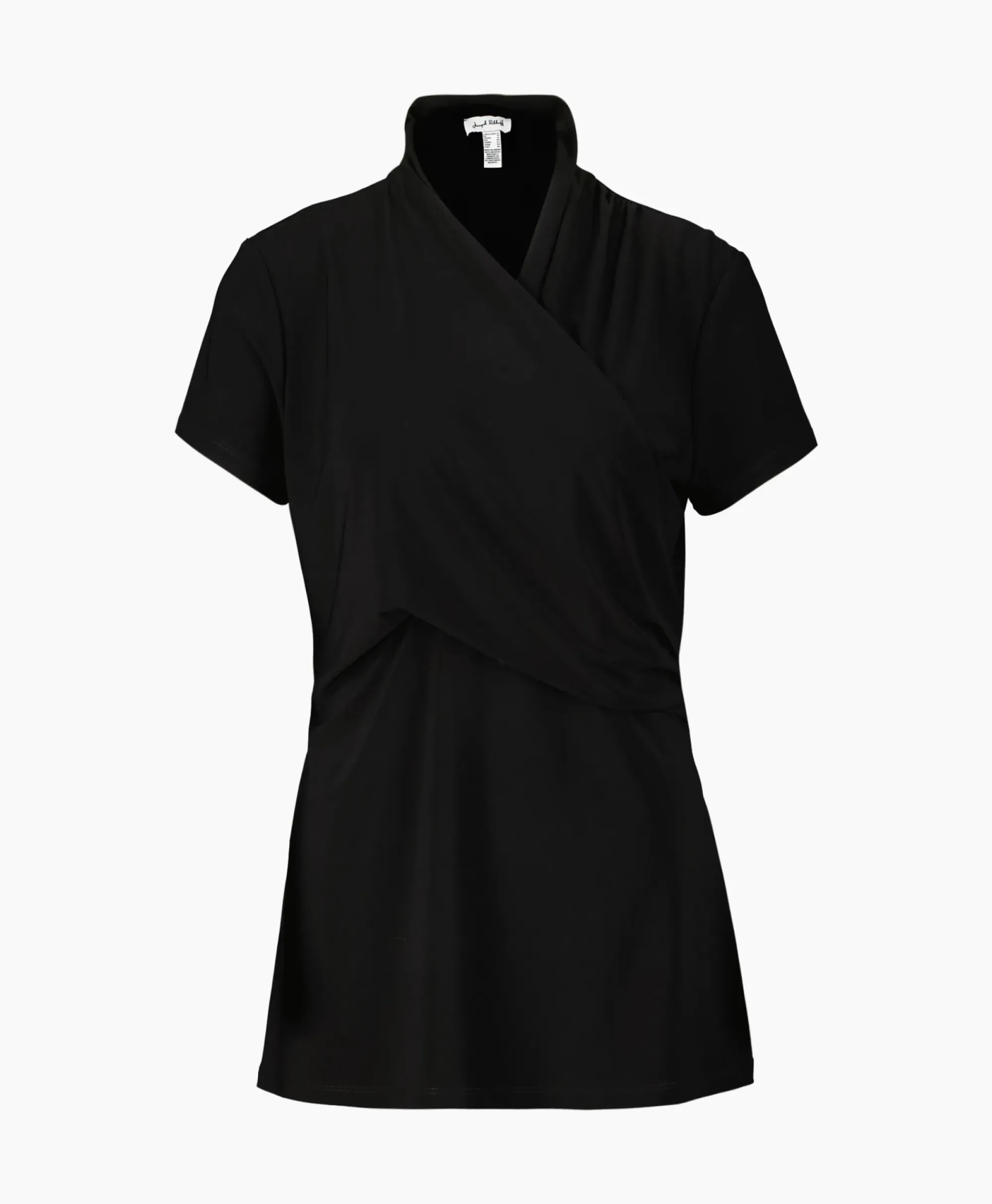 T-Shirts & Tops^Joseph Ribkoff Top & T-Shirt Kraag Korte Mouwen Zwart