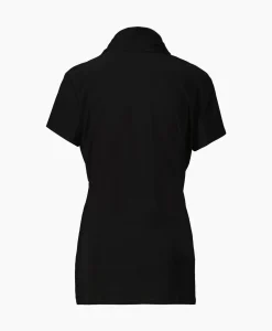 T-Shirts & Tops^Joseph Ribkoff Top & T-Shirt Kraag Korte Mouwen Zwart