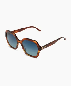 Zonnebrillen^Komono Zonnebril Iggy Bourbon Gold Goud