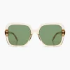 Zonnebrillen^Komono Zonnebril Miley Champagne Rose Gold Matte Rose