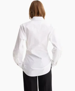Blouses^Les Coyotes De Paris Blouse Shaped Poplin Wit