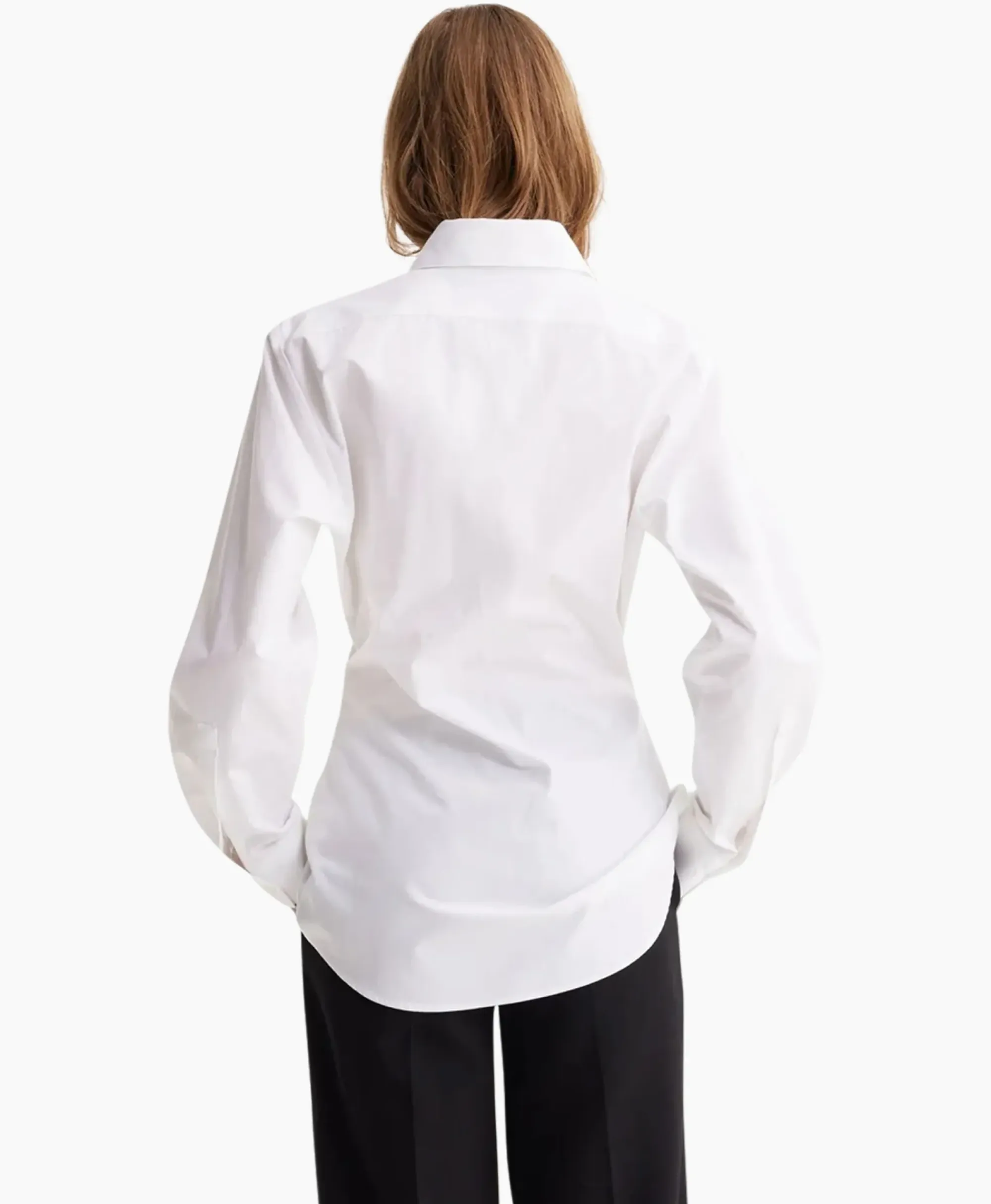 Blouses^Les Coyotes De Paris Blouse Shaped Poplin Wit