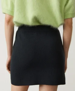 Rokken^Lisa Yang Minirok Josette Donker Blauw
