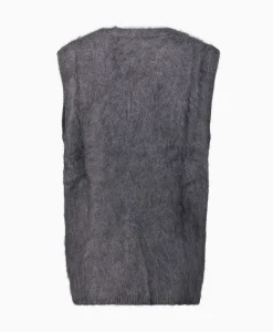 Truien^Lisa Yang Pullover Astrid Donkergrijs