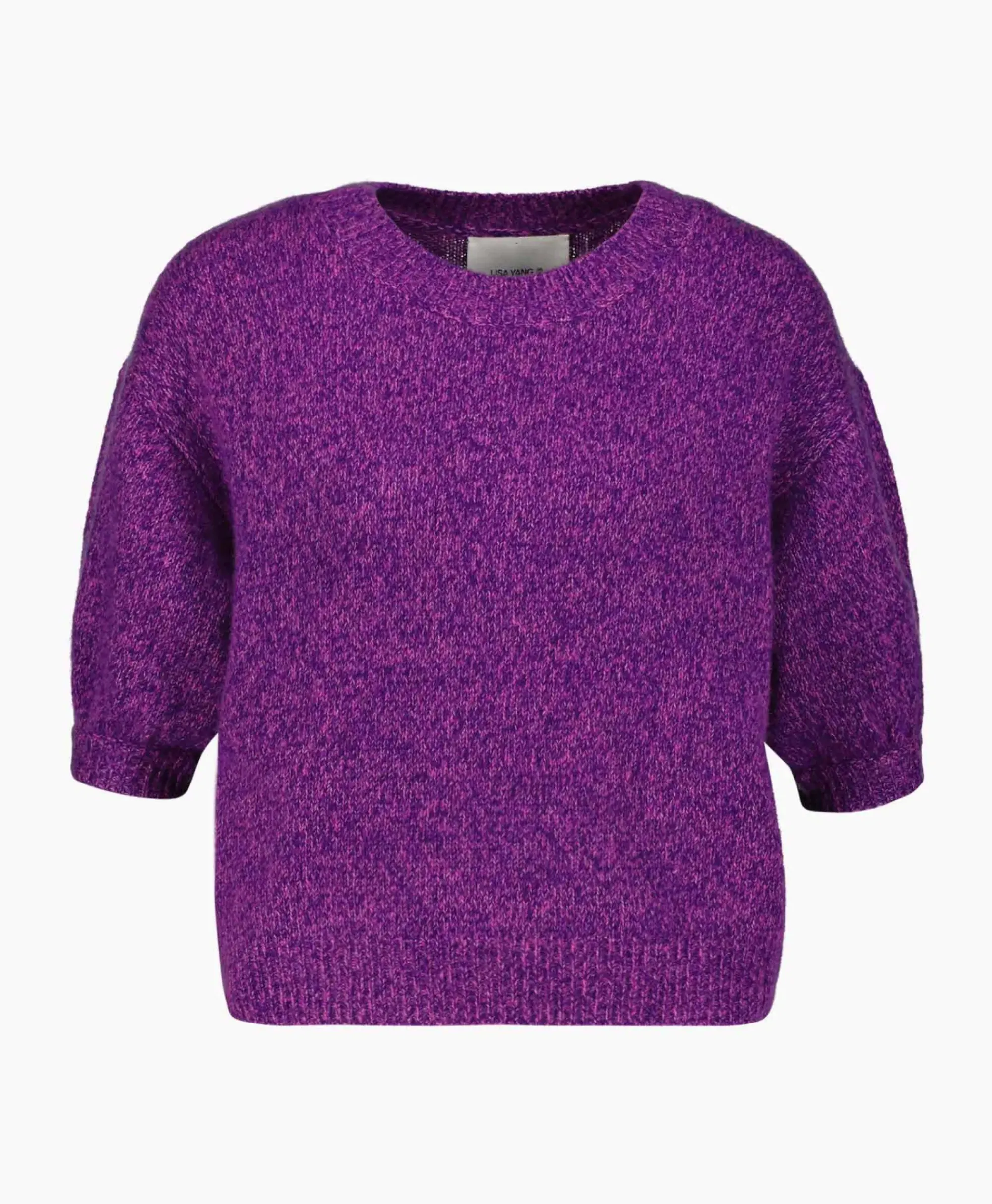Truien^Lisa Yang Pullover Junie Paars