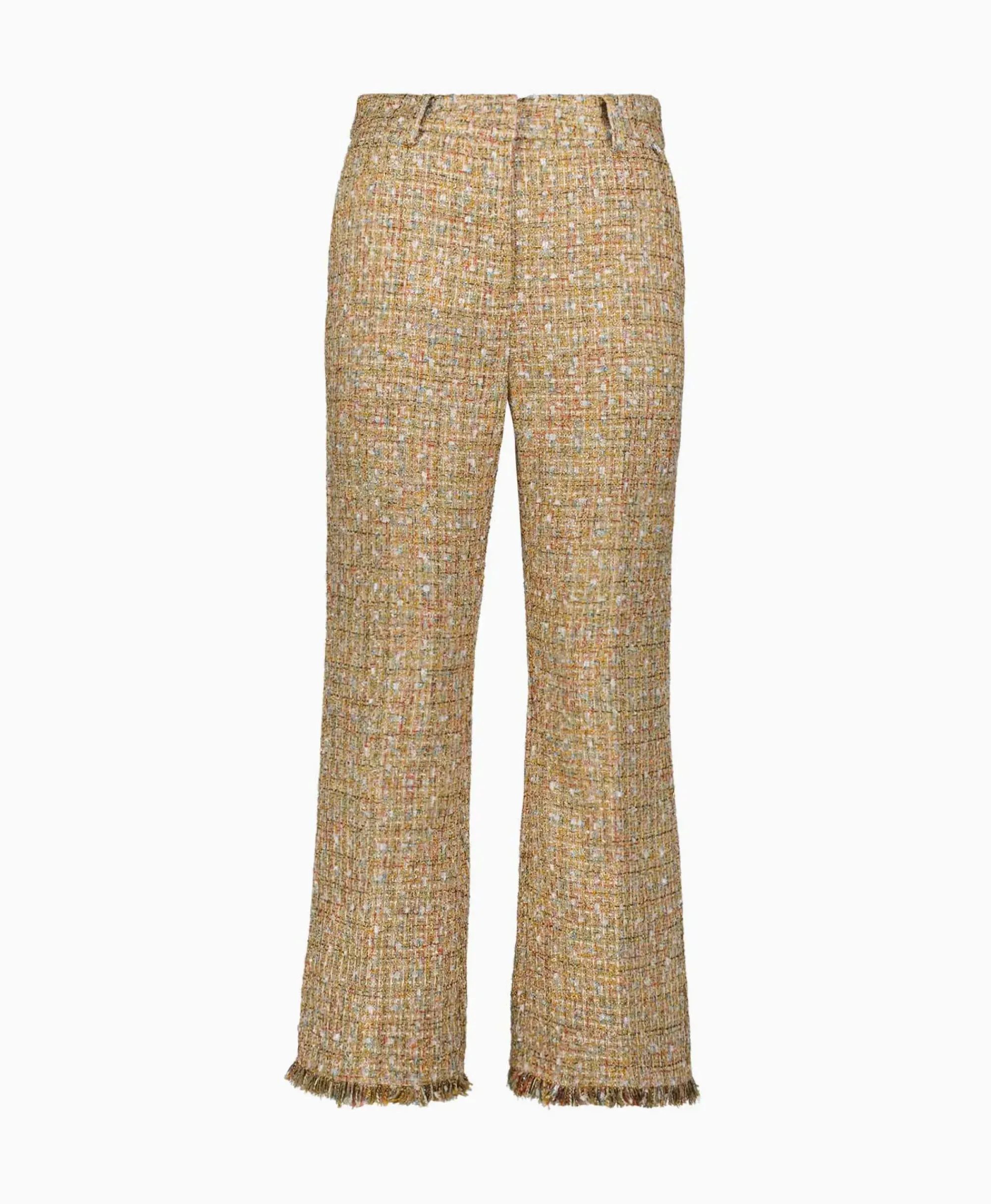 Broeken^Liu Jo Flared Broek Pant. Sfrangiato Beige