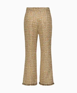 Broeken^Liu Jo Flared Broek Pant. Sfrangiato Beige