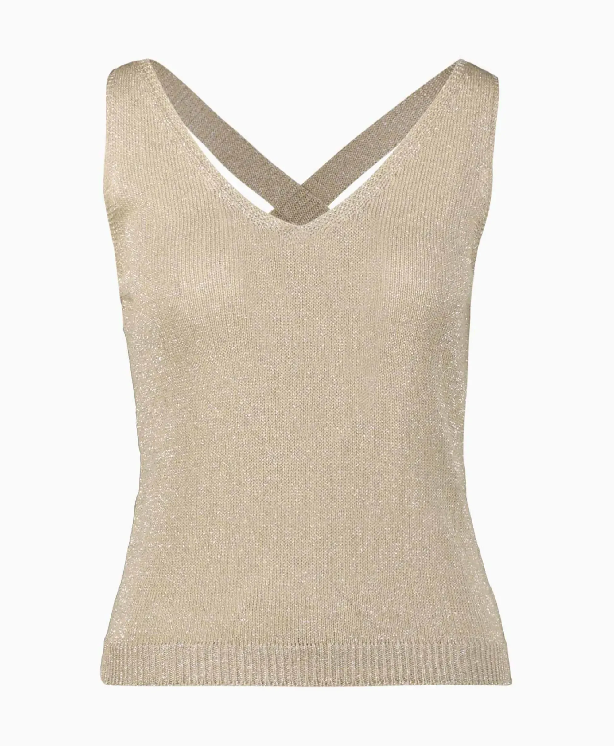 T-Shirts & Tops^Liu Jo Top Maglia Chiusa S/M Canotta Lux Goud