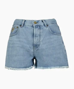 Broeken^Lois Korte Broek Sandra Licht Blauw