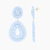 Sieraden^Lott. Gioielli Oorbellen Ce Si Double Drop S Blauw