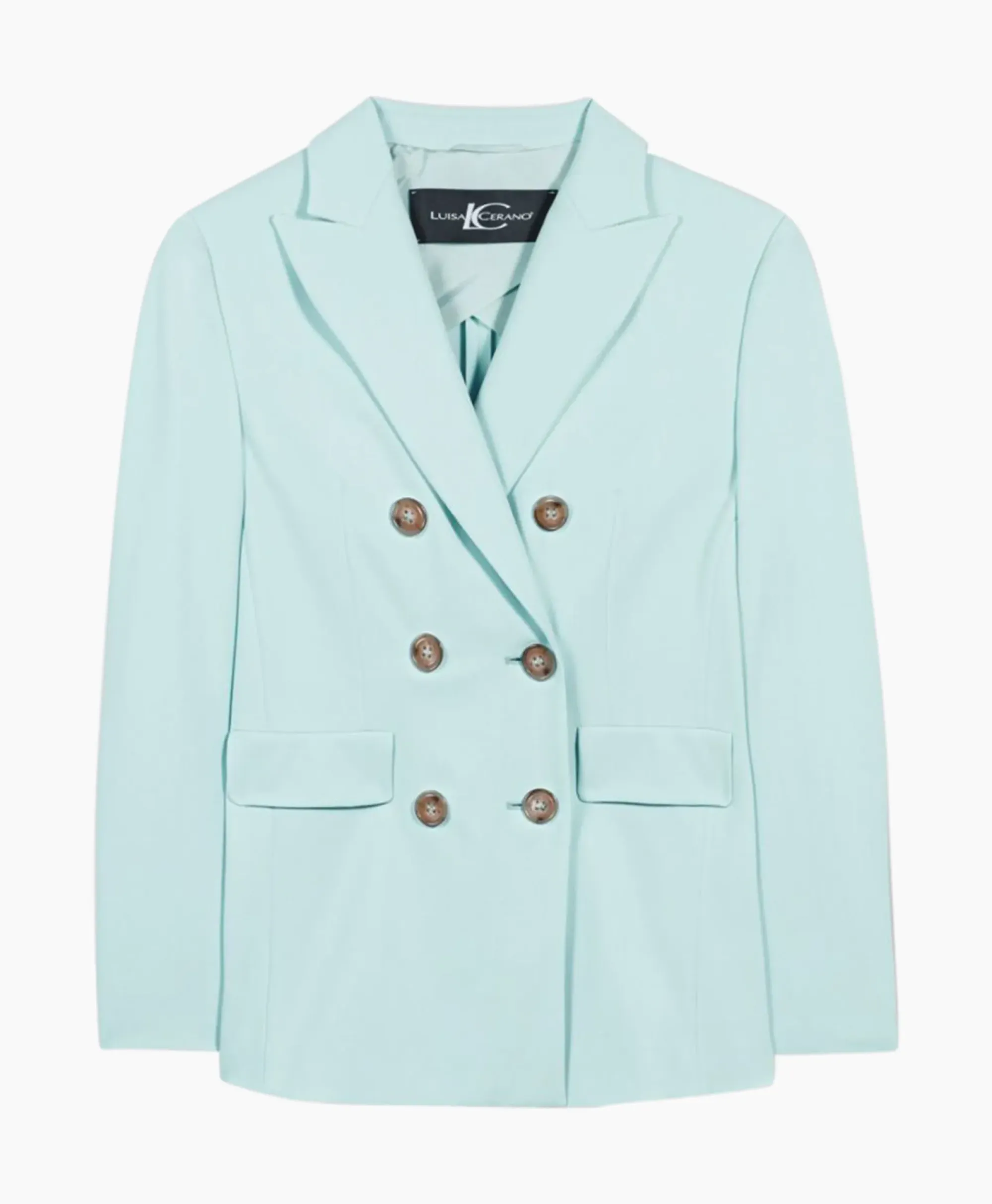 Blazers^Luisa Cerano Blazer 498011/3453-0 Aqua