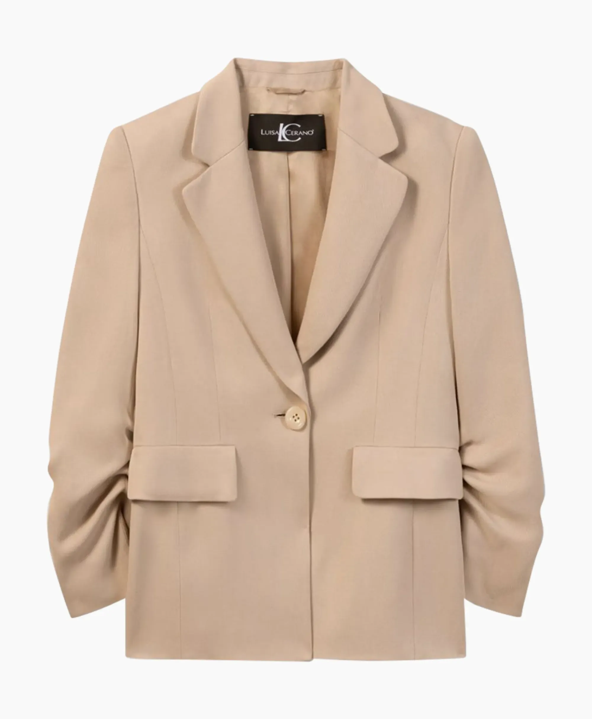 Blazers^Luisa Cerano Blazer 498235/3595-0 Beige