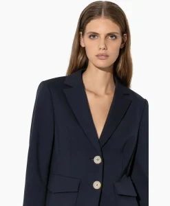 Blazers^Luisa Cerano Blazer 498001/3289-0 Donker Blauw