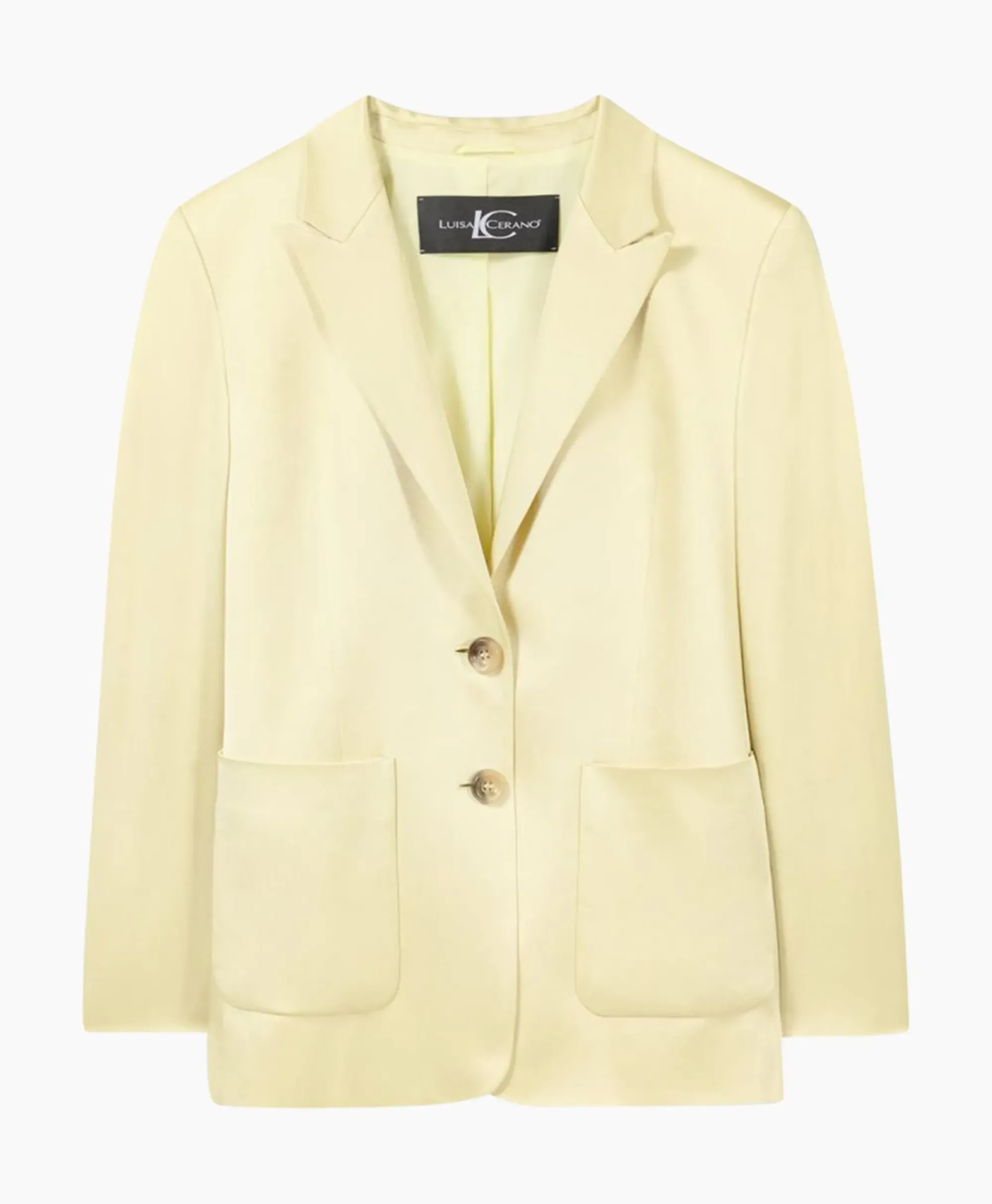 Blazers^Luisa Cerano Blazer 498012/3522-0 Geel