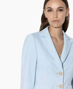 Blazers^Luisa Cerano Blazer 498001/3289-0 Licht Blauw