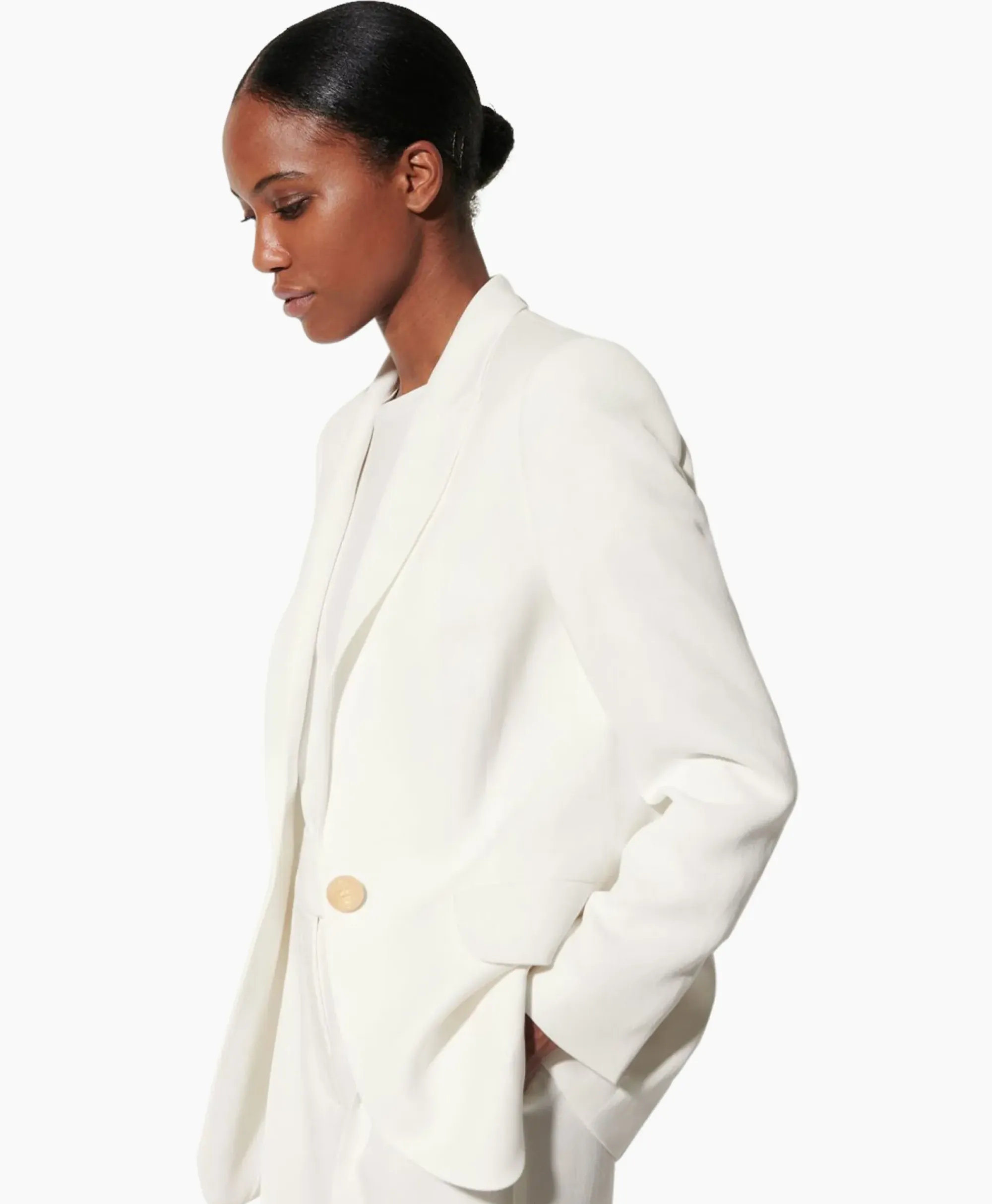 Blazers^Luisa Cerano Blazer 498010/3595-0 Off White