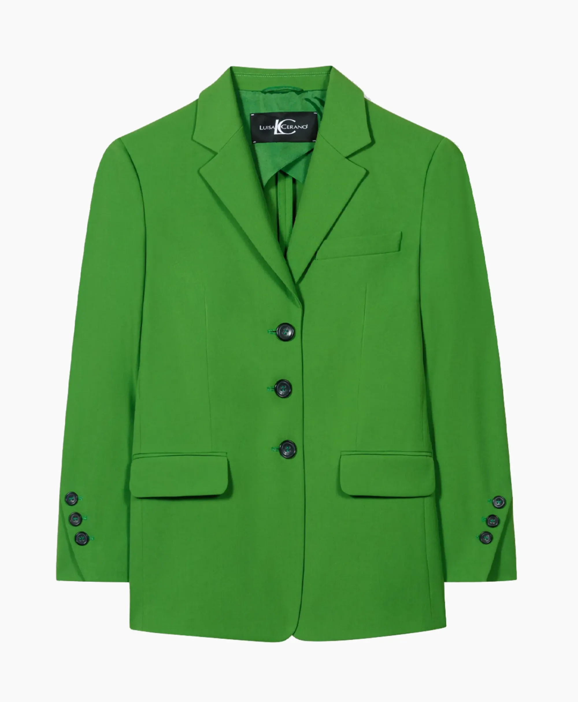 Blazers^Luisa Cerano Blazer 478276/3453-0 Olijf