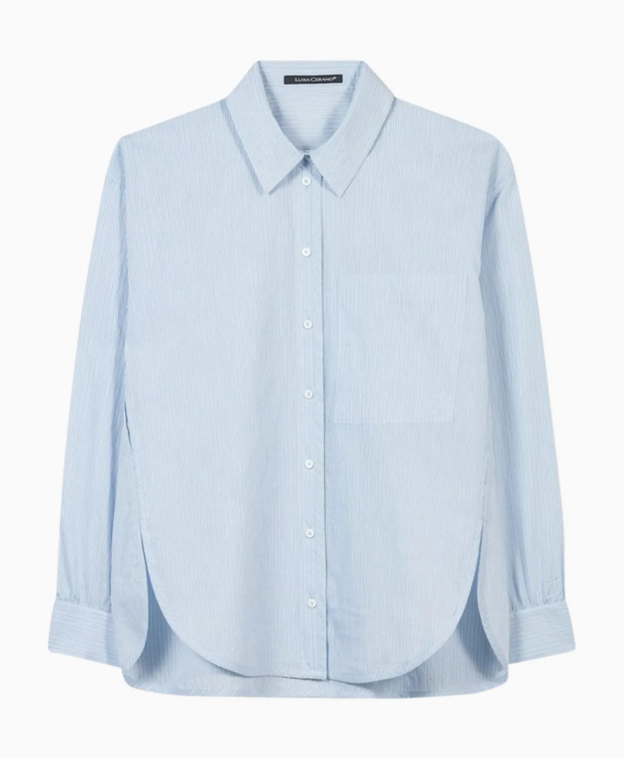 Blouses^Luisa Cerano Blouse 298442/3600-0 Blauw Dessin