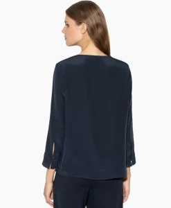 T-Shirts & Tops^Luisa Cerano Blouse 297504/3597-0 Donker Blauw