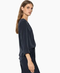 T-Shirts & Tops^Luisa Cerano Blouse 297504/3597-0 Donker Blauw