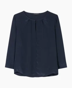 T-Shirts & Tops^Luisa Cerano Blouse 297504/3597-0 Donker Blauw