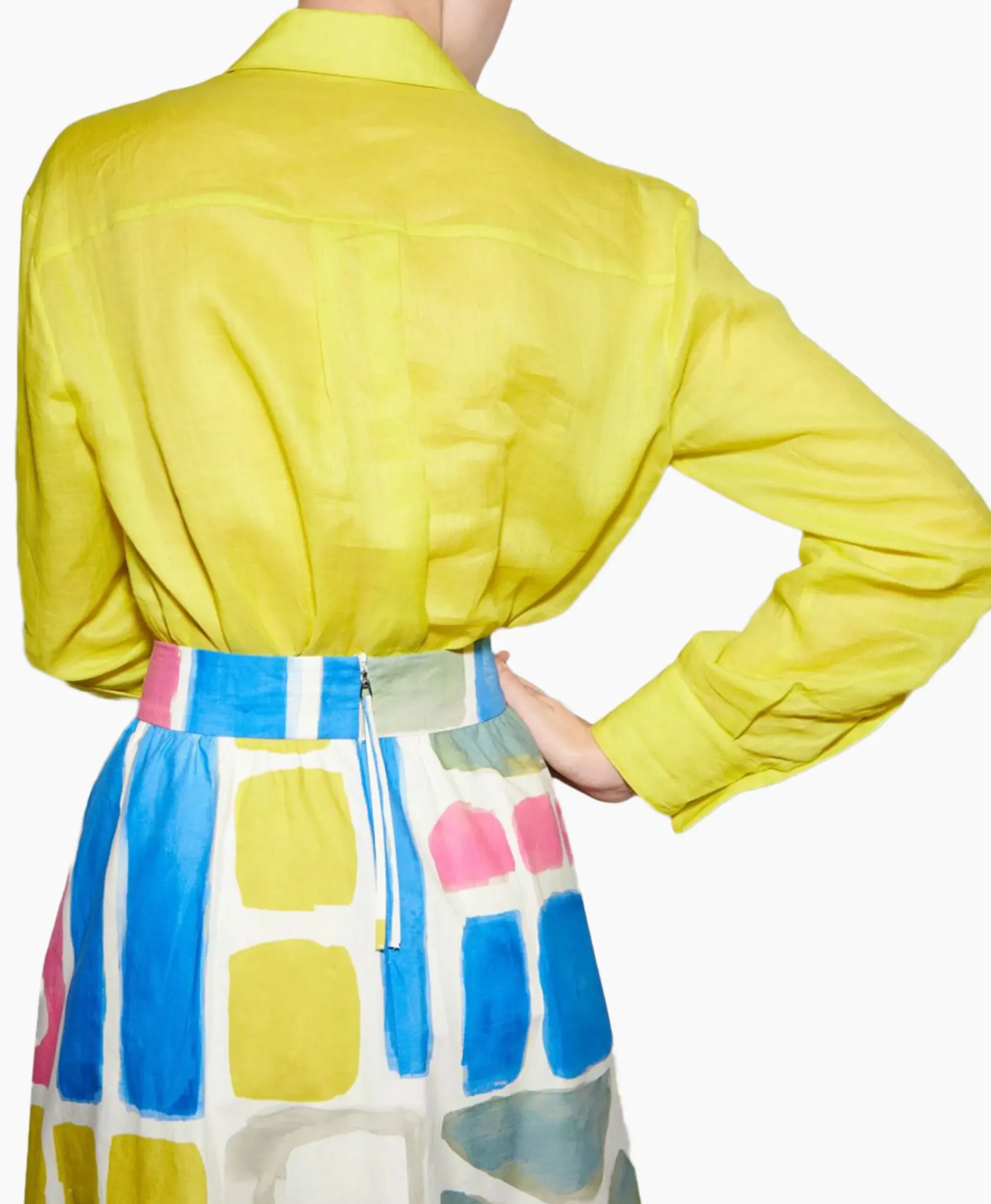 Blouses^Luisa Cerano Blouse 298331/3500-0 Geel