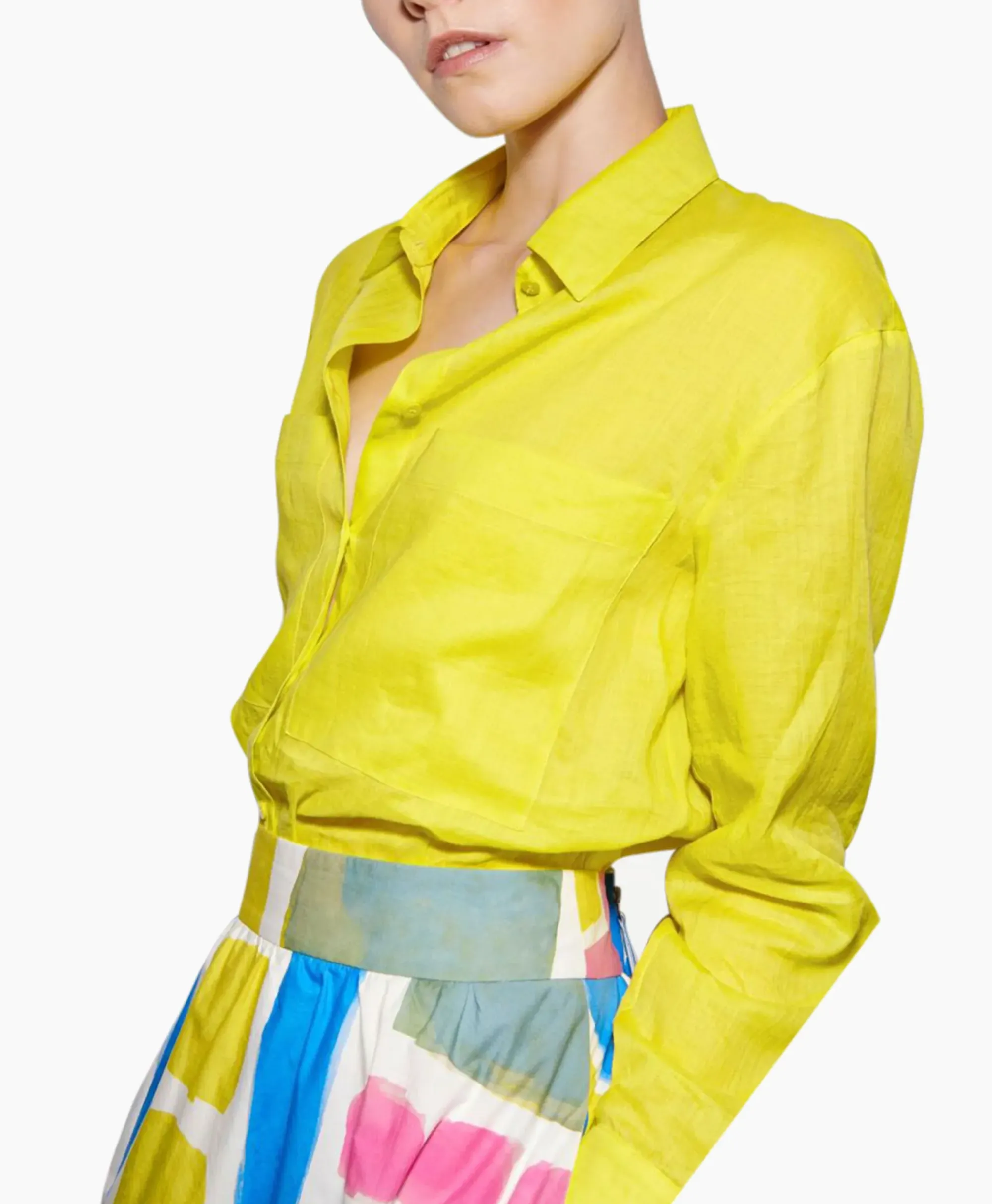 Blouses^Luisa Cerano Blouse 298331/3500-0 Geel