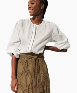 Blouses^Luisa Cerano Blouse 298458/3500-0 Off White