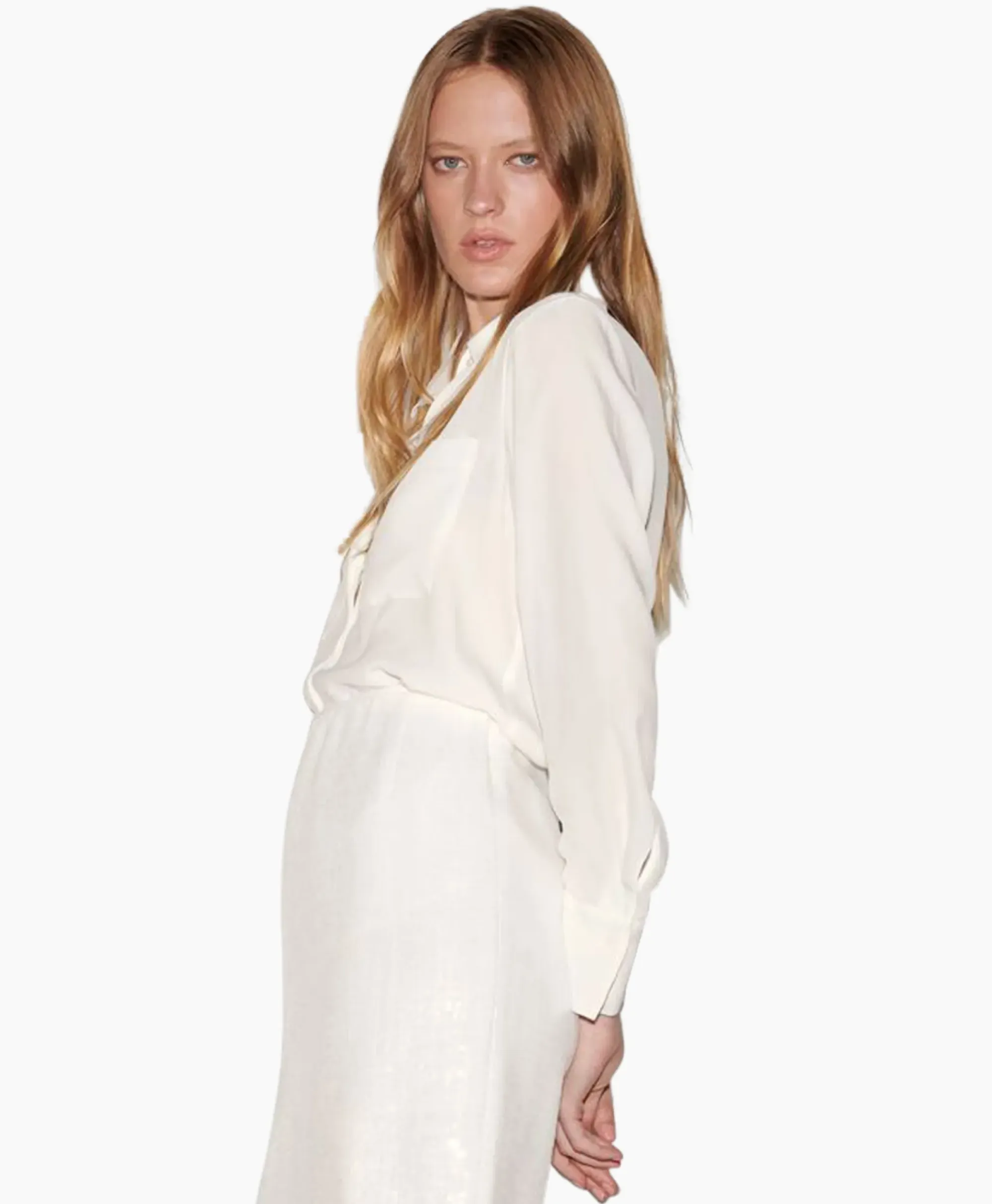 Blouses^Luisa Cerano Blouse 298401/2179-0 Off White