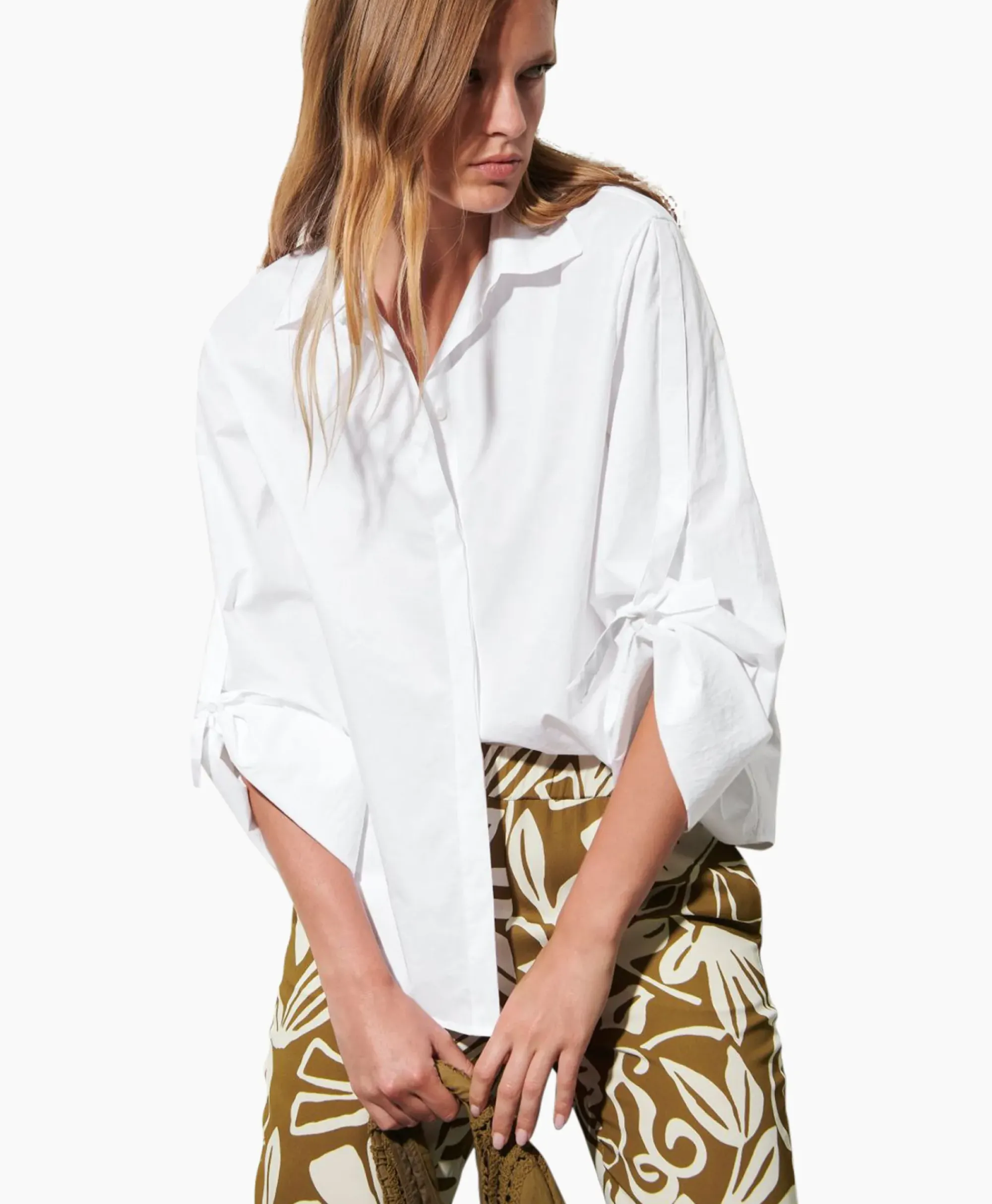 Blouses^Luisa Cerano Blouse 298428/3384-0 Wit