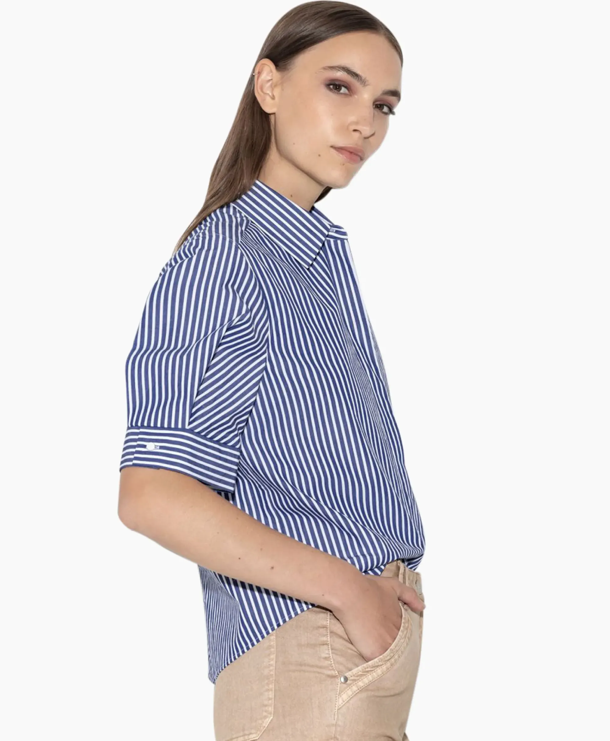 Blouses^Luisa Cerano Blouse 298431/3614-0 Wit
