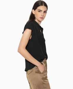 Blouses^Luisa Cerano Blouse 298461/3597-0 Zwart Dessin