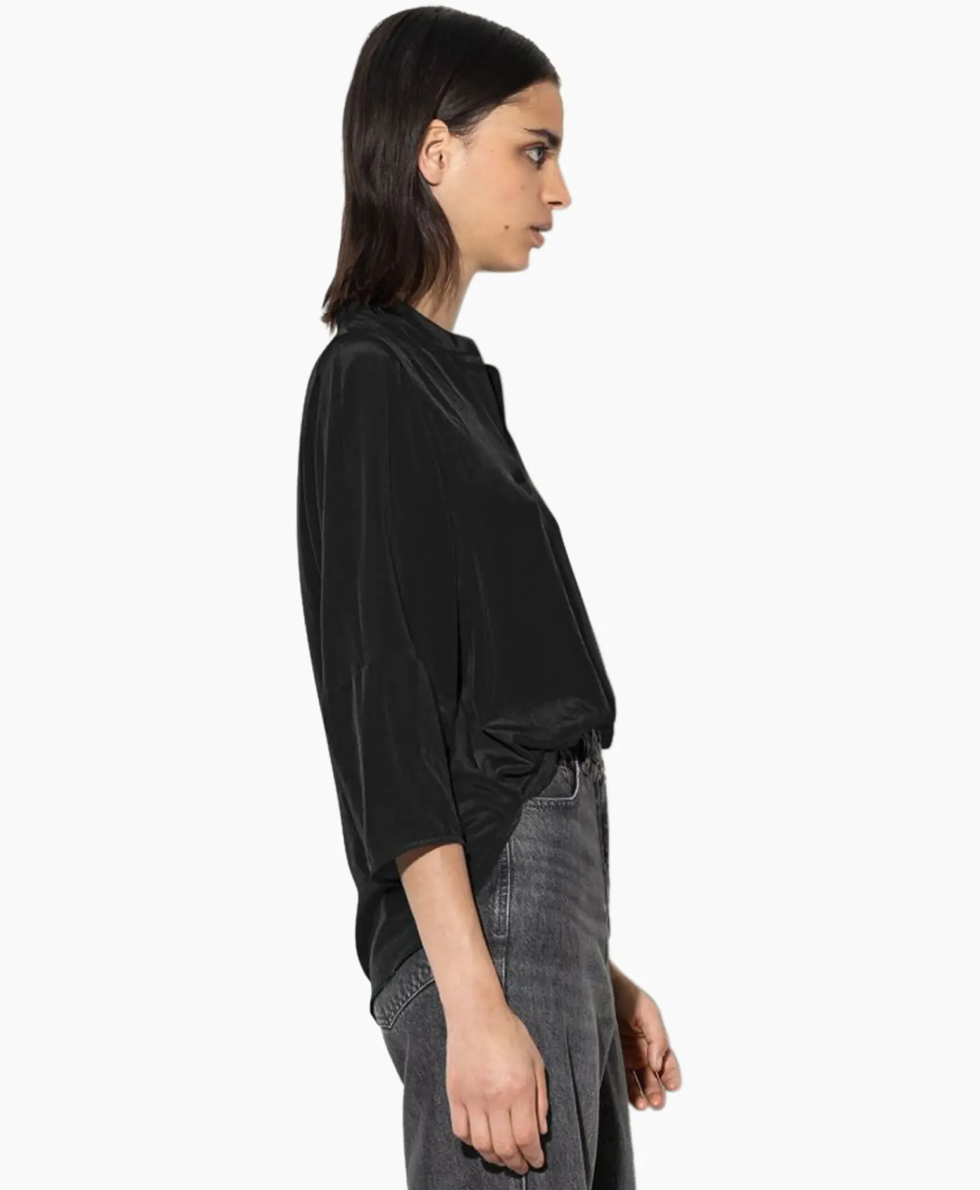 Blouses^Luisa Cerano Blouse 298445/3597-0 Zwart Dessin