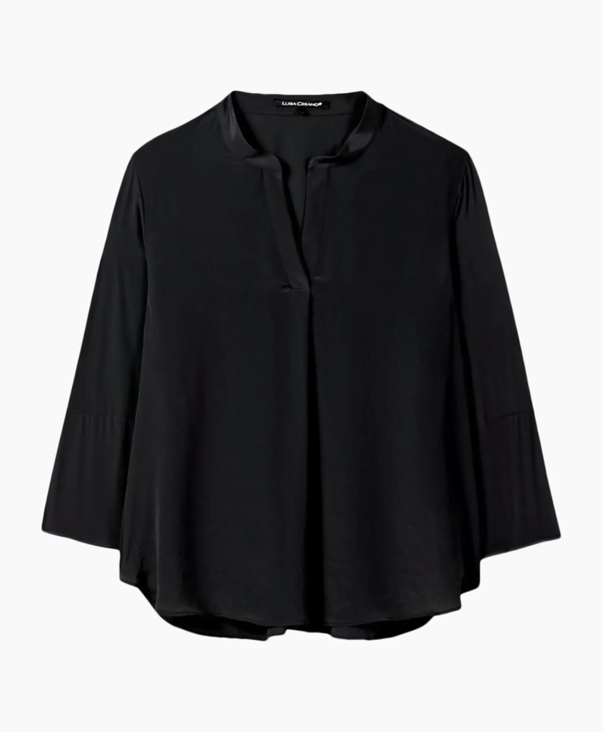 Blouses^Luisa Cerano Blouse 298445/3597-0 Zwart Dessin