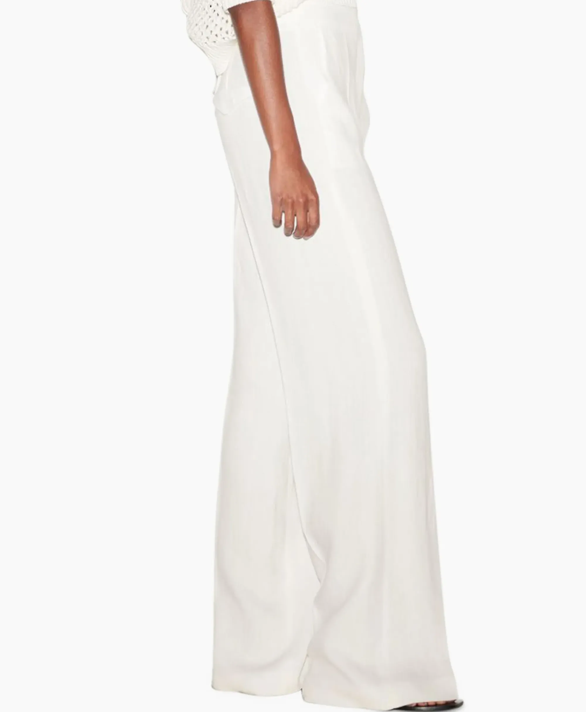 Broeken^Luisa Cerano Broek 698634/3503-0 Off White
