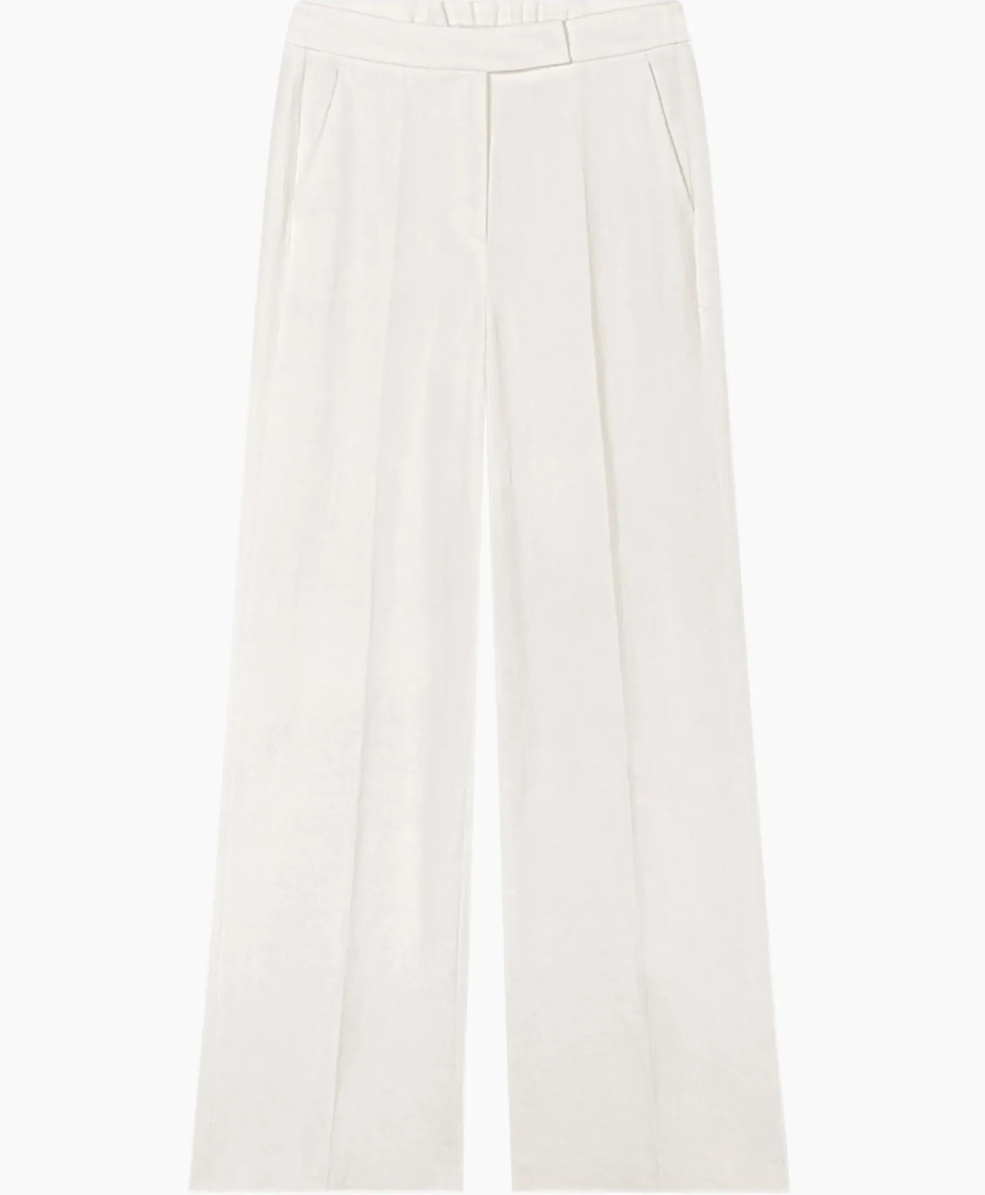 Broeken^Luisa Cerano Broek 698634/3503-0 Off White