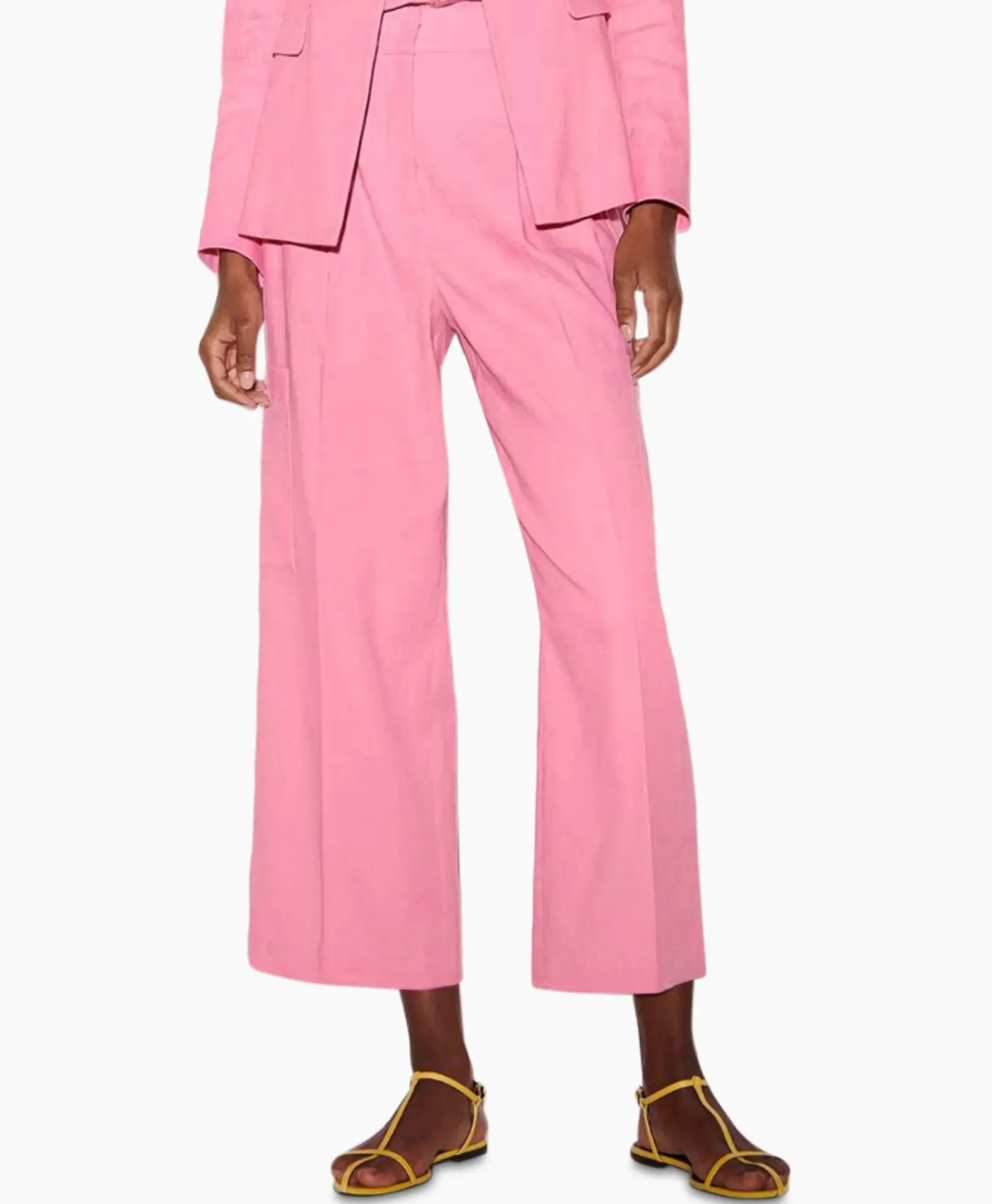 Broeken^Luisa Cerano Broek 698655/3621-0 Roze