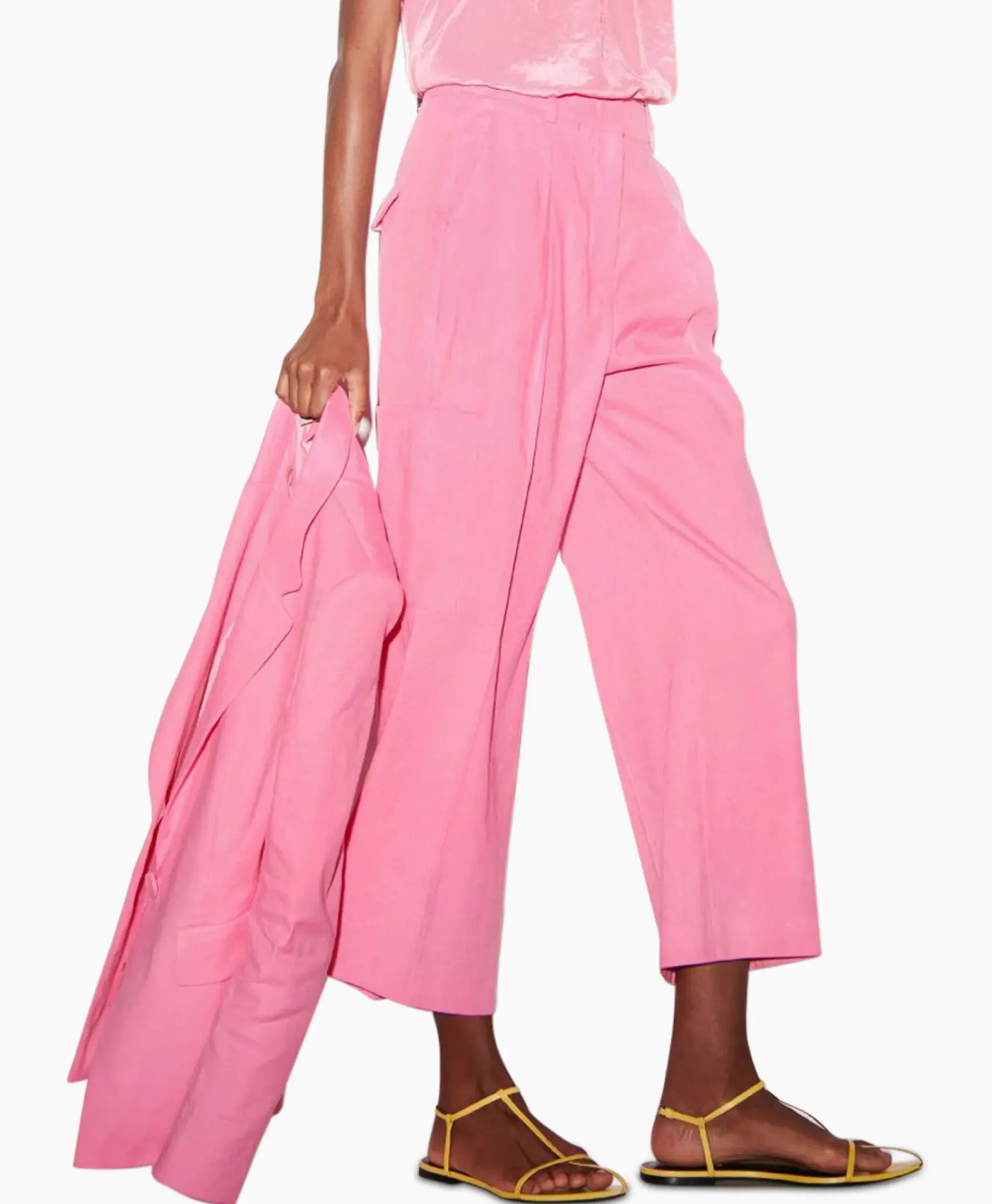 Broeken^Luisa Cerano Broek 698655/3621-0 Roze