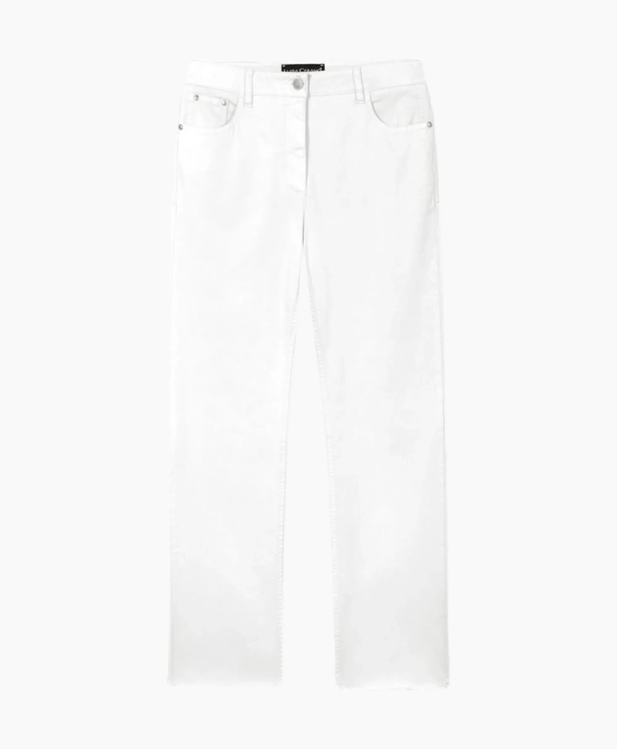 Broeken^Luisa Cerano Jeans 698620/1883-0 Wit