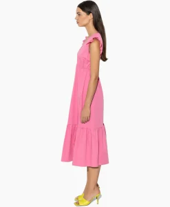 Jurken^Luisa Cerano Jurk 798491/3342-0 Roze