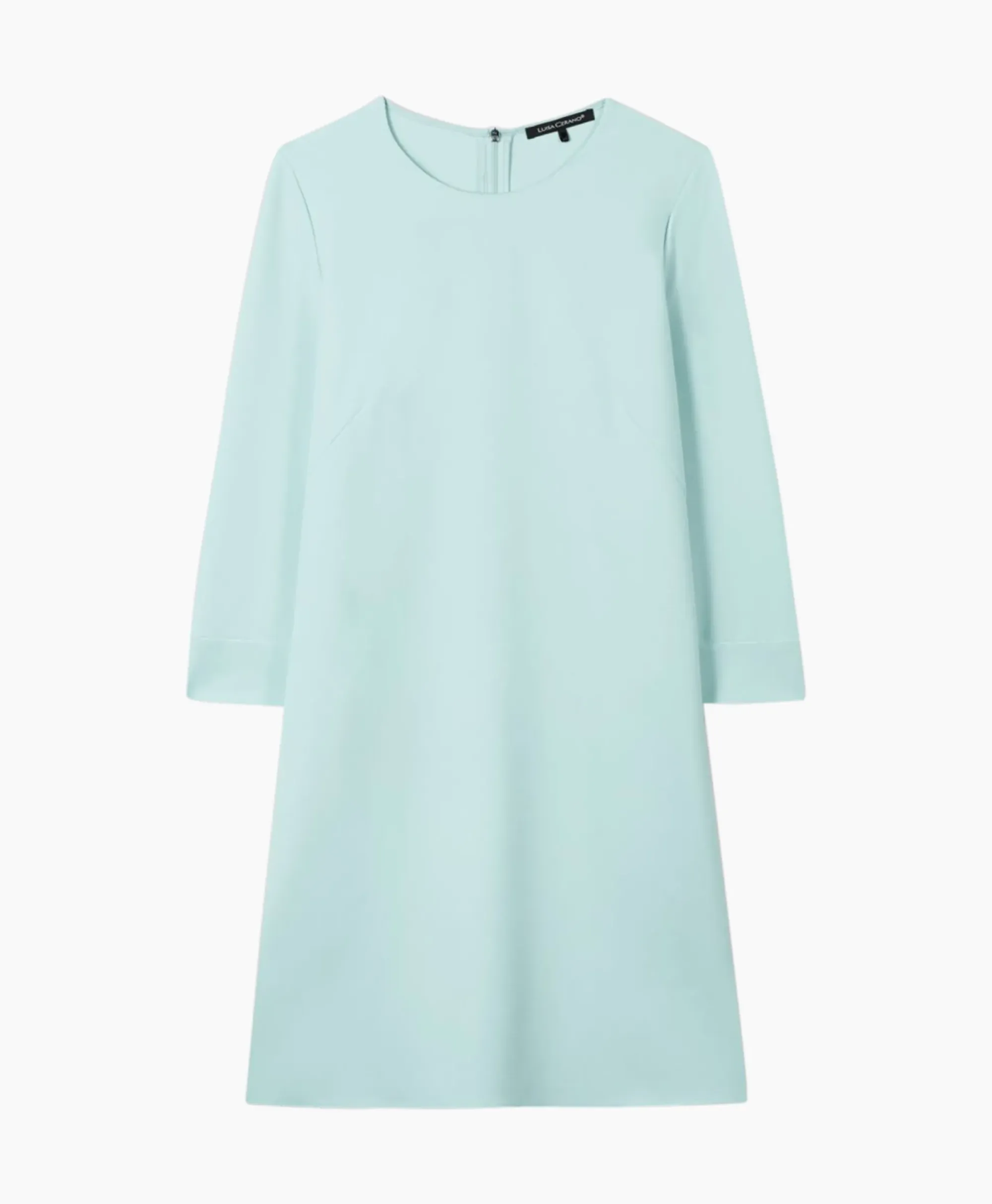 Jurken^Luisa Cerano Midi Jurk 798450/3453-0 Aqua
