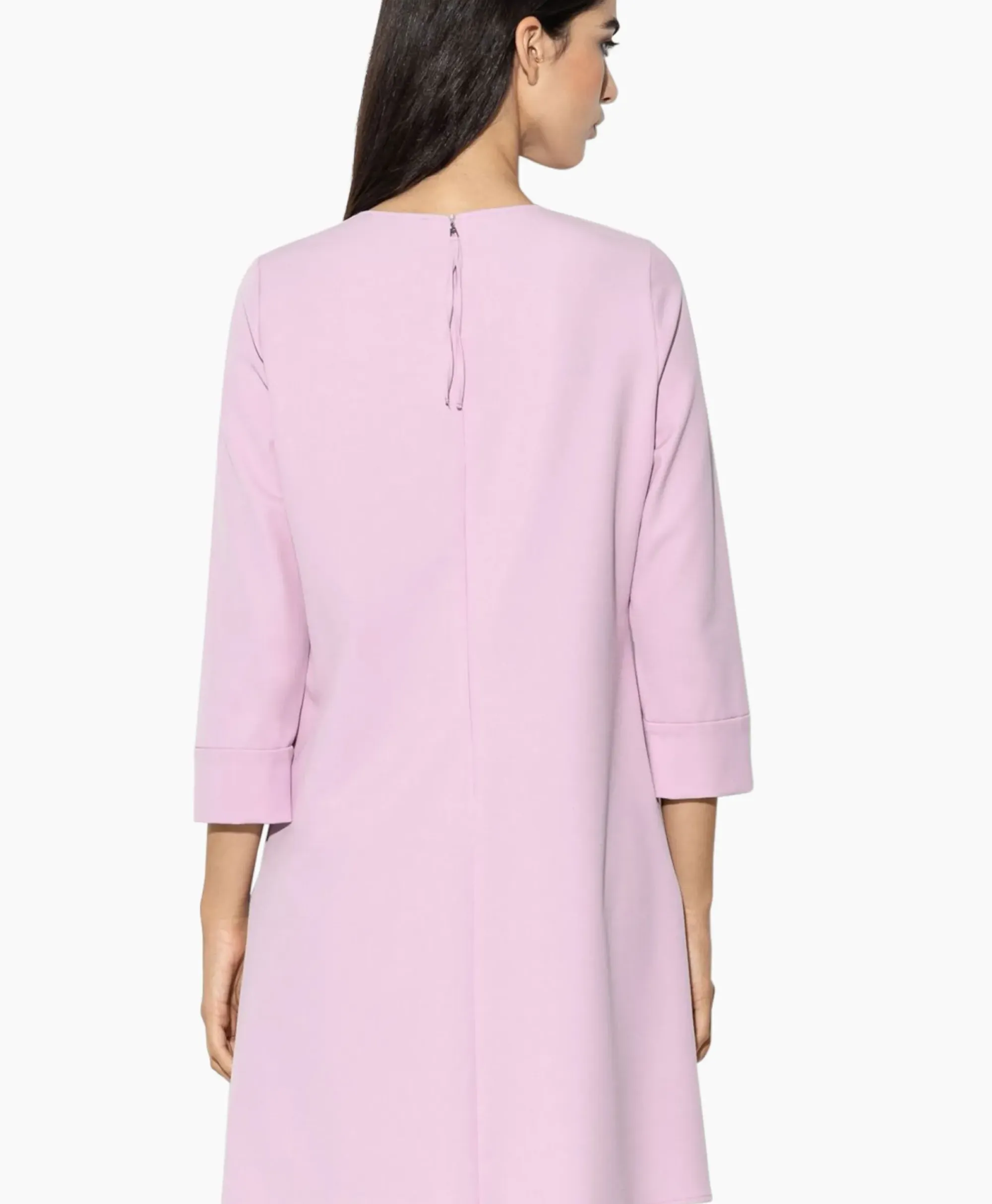 Jurken^Luisa Cerano Midi Jurk 798450/3453-0 Lavendel