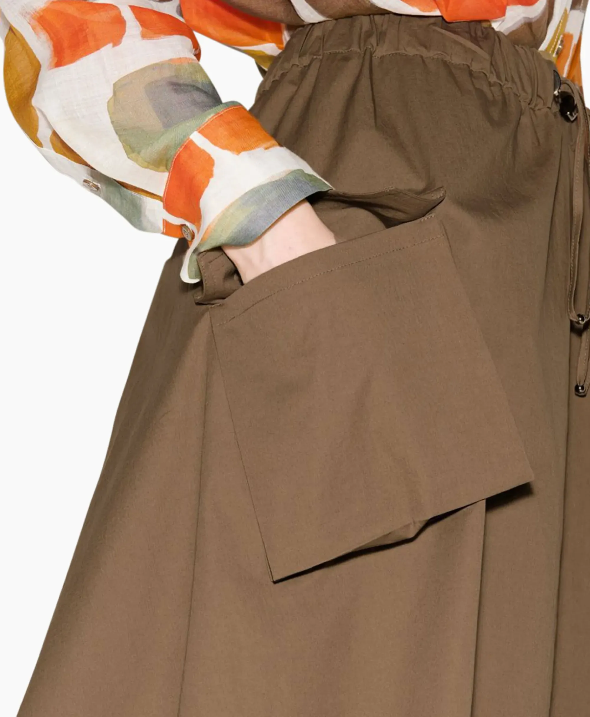 Rokken^Luisa Cerano Midi Rok 598191/3342-0 Diversen