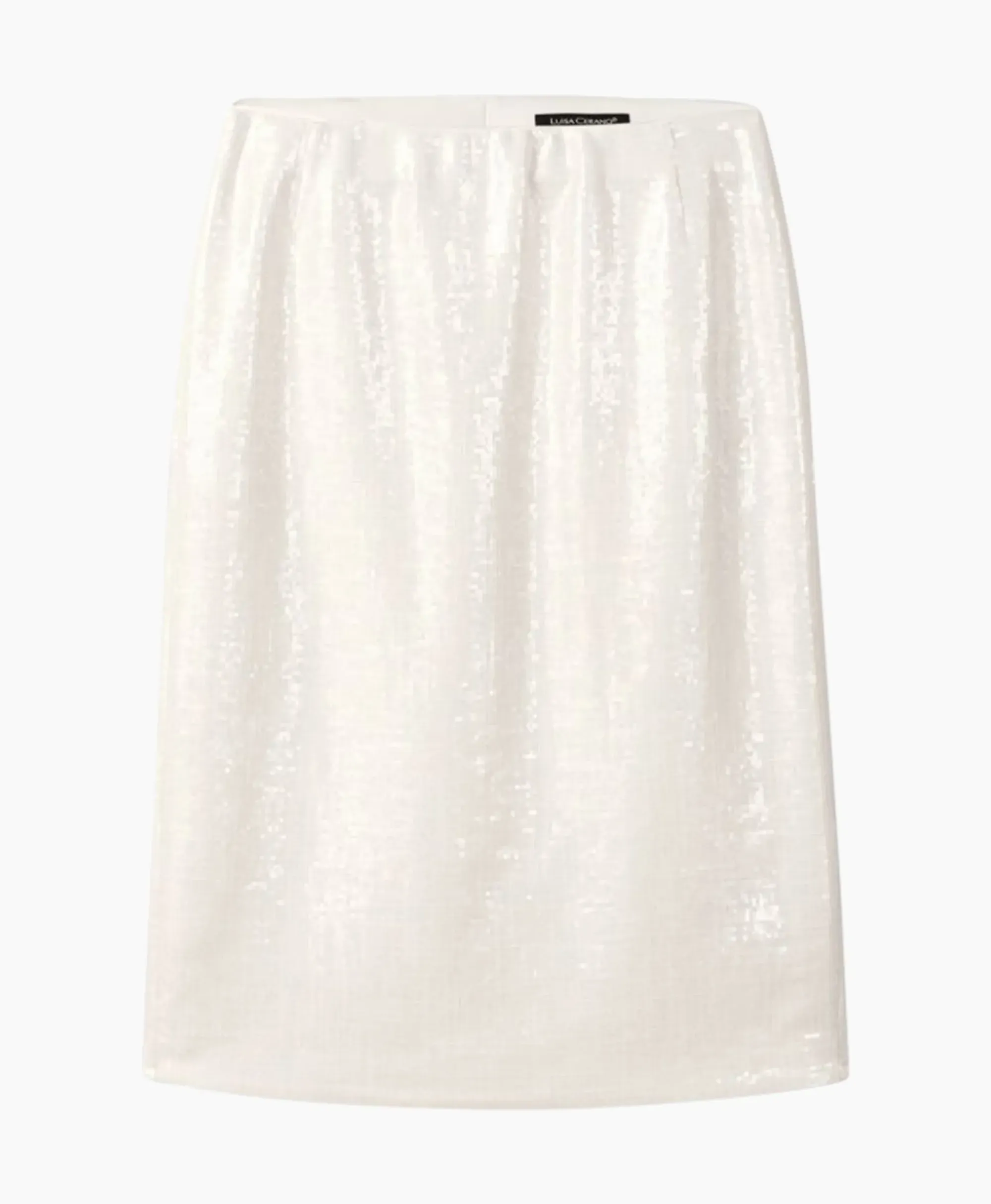 Rokken^Luisa Cerano Midi Rok 598230/3598-0 Wit